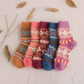 Pack Of 5 Pairs Of Printed Socks