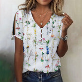 Casual Floral Blouse