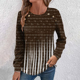 Vintage Gradient Print T-Shirt