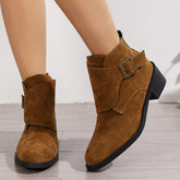 Vintage Chunky Heel Boots