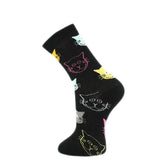 Cat Pattern Casual Socks