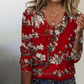 Vintage Floral Print T-Shirt