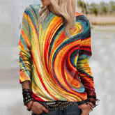 Colorful Abstract Print T-Shirt