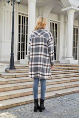 Theodora Long Plaid Shacket
