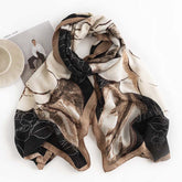 Vintage Floral Print Scarf