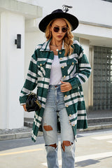 Theodora Long Plaid Shacket