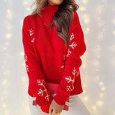 Casual Christmas Knit Sweater