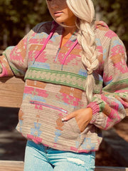 Anja Aztec Hoodie