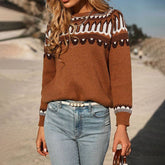 Casual Vintage Knit Sweater