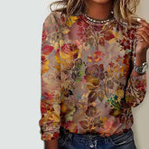 Vintage Floral Print T-Shirt