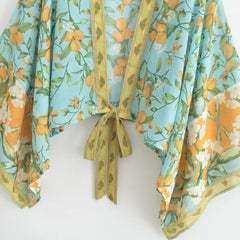 Amara Floral Crop Kimono