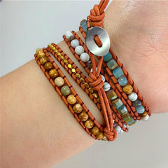 Natural Stone Boho Bracelet