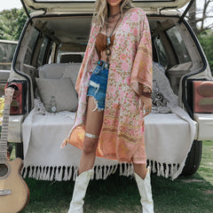 Amaryllis Boho Kimono