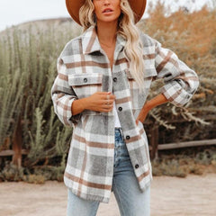 Zephyria Plaid Jacket