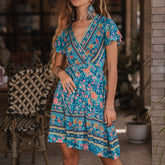 Anemone Floral Mini Dress