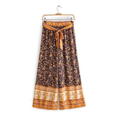 TILLY - Boho Chic Floral Flare Pants