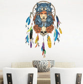 Alternative Wolf Girl Wall Sticker