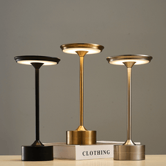 Cordless Metallic LED Table Lamp