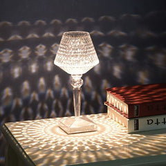 Crystallia Crystal Table Lamp