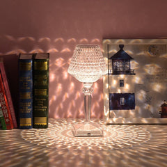 Crystallia Crystal Table Lamp