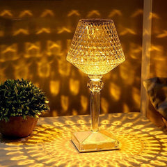 Crystallia Crystal Table Lamp