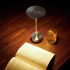 Cordless Metallic LED Table Lamp