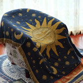 Sun & Moon Boho Throw Blanket