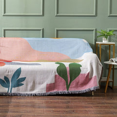 Sunset Landscape Throw Blanket