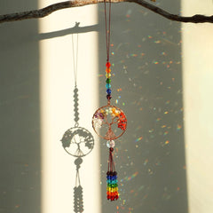 Tree of Life Crystal Suncatcher