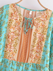 Zella Floral Long Sleeve Blouse