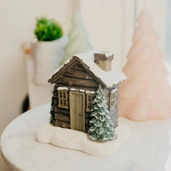 Christmas House Incense Burner