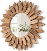 Sunflower Wooden Mirror