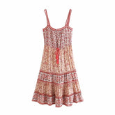 Anne Floral Midi Dress