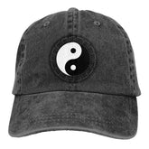 Yin & Yang Washed Baseball Cap