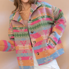 Claudine Aztec Boho Jacket