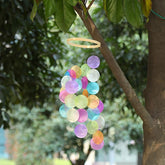 Colorful Capiz Shells Wind Chimes