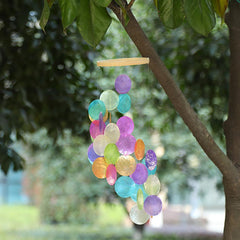 Colorful Capiz Shells Wind Chimes