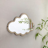 Wooden Cloud Mirror
