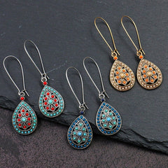 Erida Boho Tear Drop Earrings