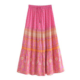 Enelia Boho Maxi Skirt (2colors)