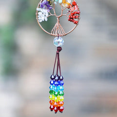 Tree of Life Crystal Suncatcher