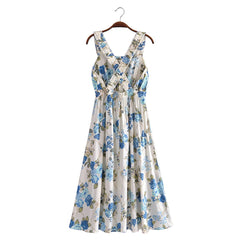 Tahiti Backless Midi Dress