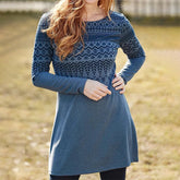 Vintage Printed Dress