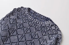Ebony Washed Blue Sweater