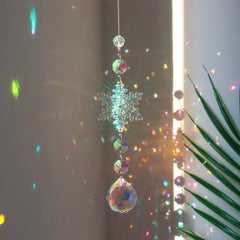 Dazzling Snowflake Crystal Decoration
