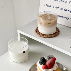 Smiling Heart Glass Mug