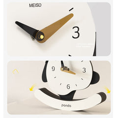 Charming Panda Clock
