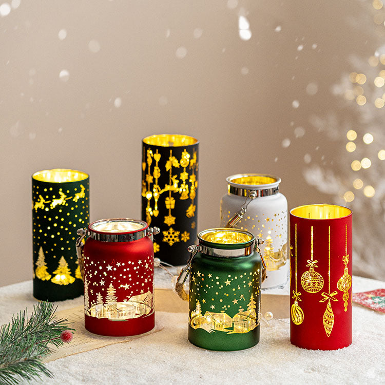 Christmas Glass Cup Ornament