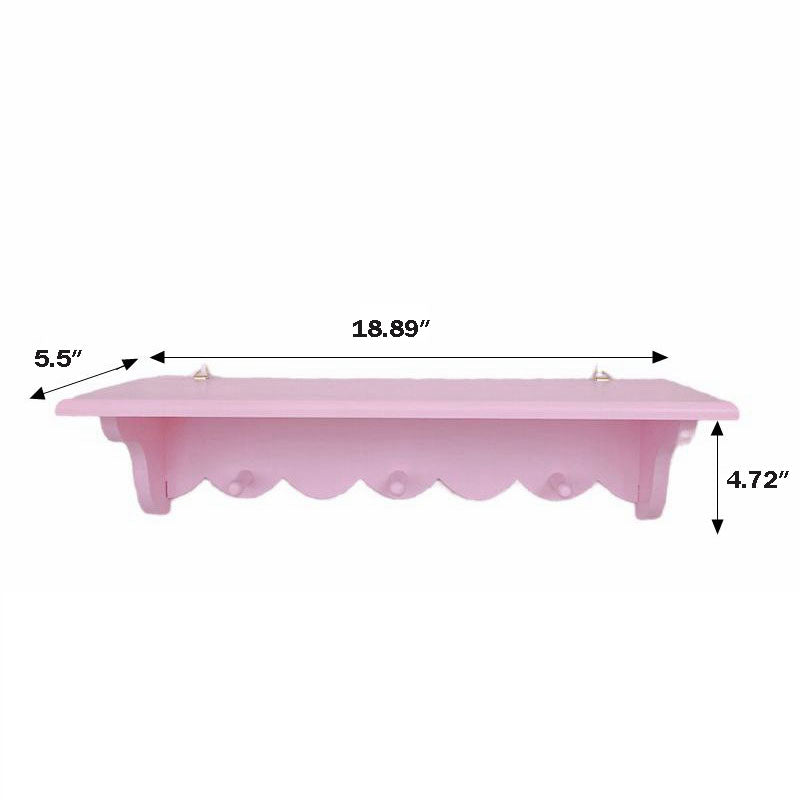 Cute Wooden Floating Shelves