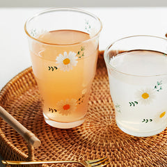 Daisy Glass Cup